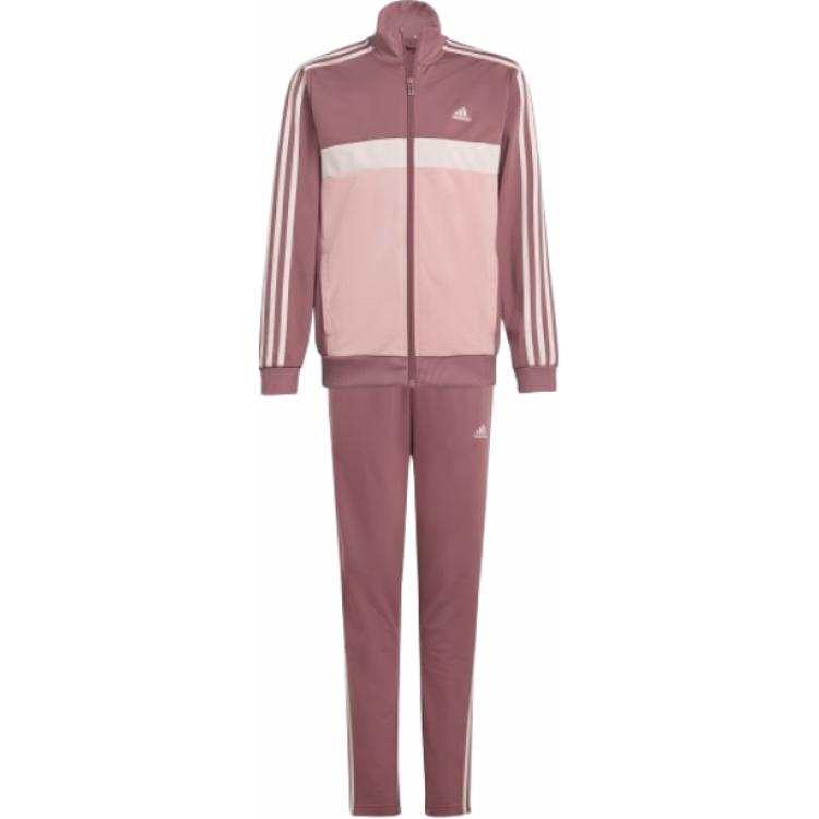 Adidas Adidas Essential 3 STRIPES TIBERIO TRACK SUIT Casual Sportswear Crimson Teenagers