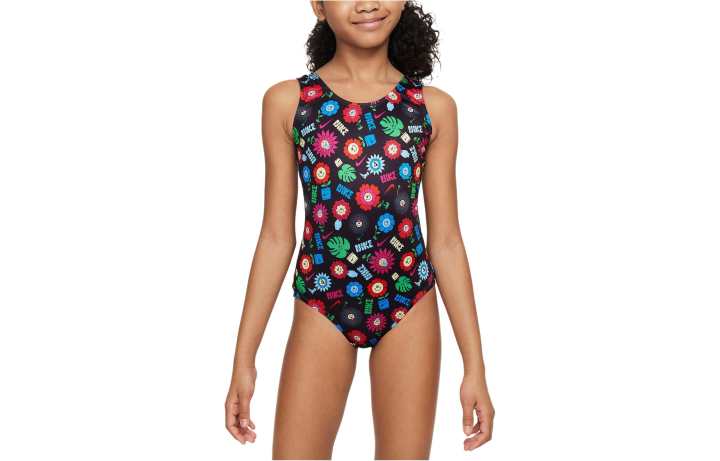 Nike Nike U Back One Piece Swimsuit Kids' Swimsuit Black Kids'