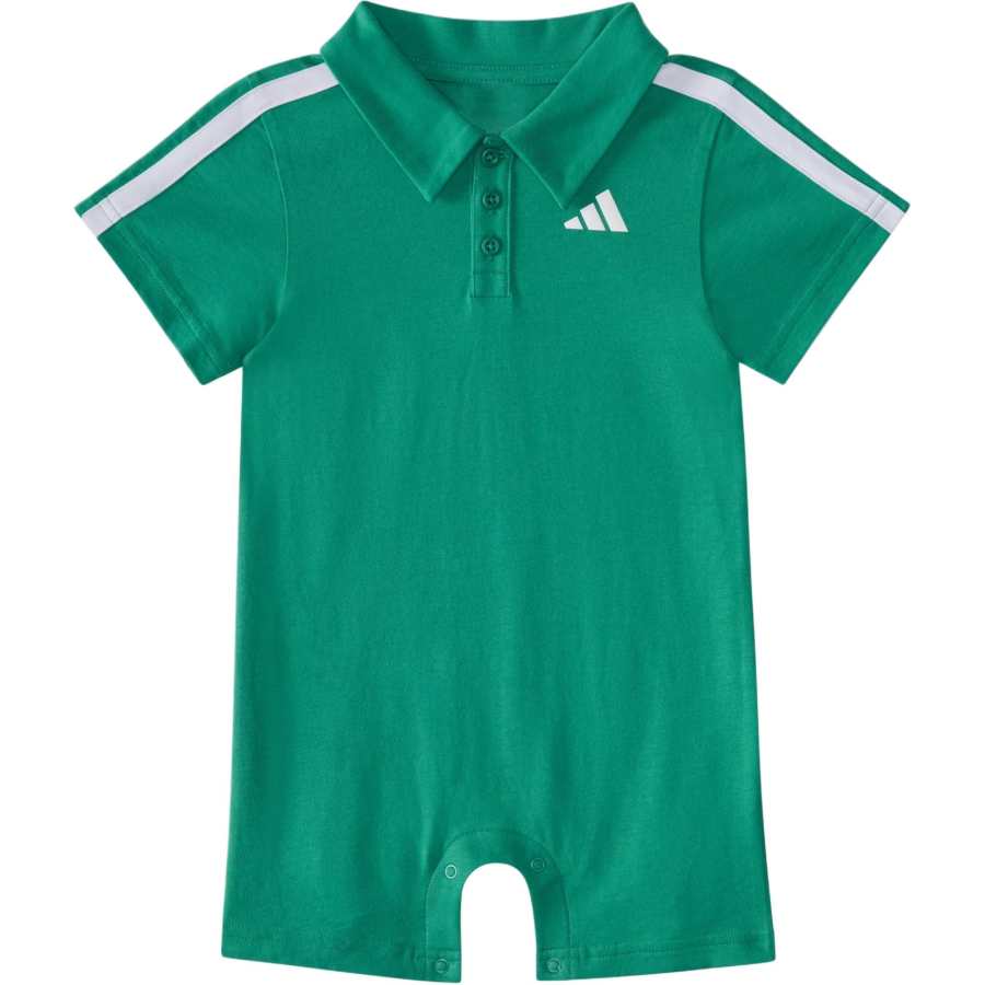 Adidas Adidas Jumpsuit Short Sleeve Cotton Palace Green Infant And Toddler
