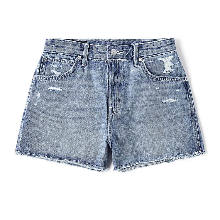 Lee Lee SS25 Denim Shorts Women's Light Blue