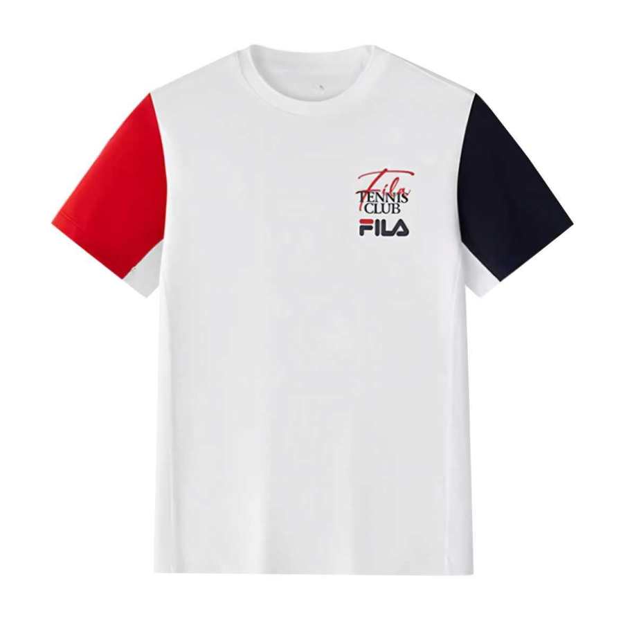 FILA KIDS T Shirt White Teenagers