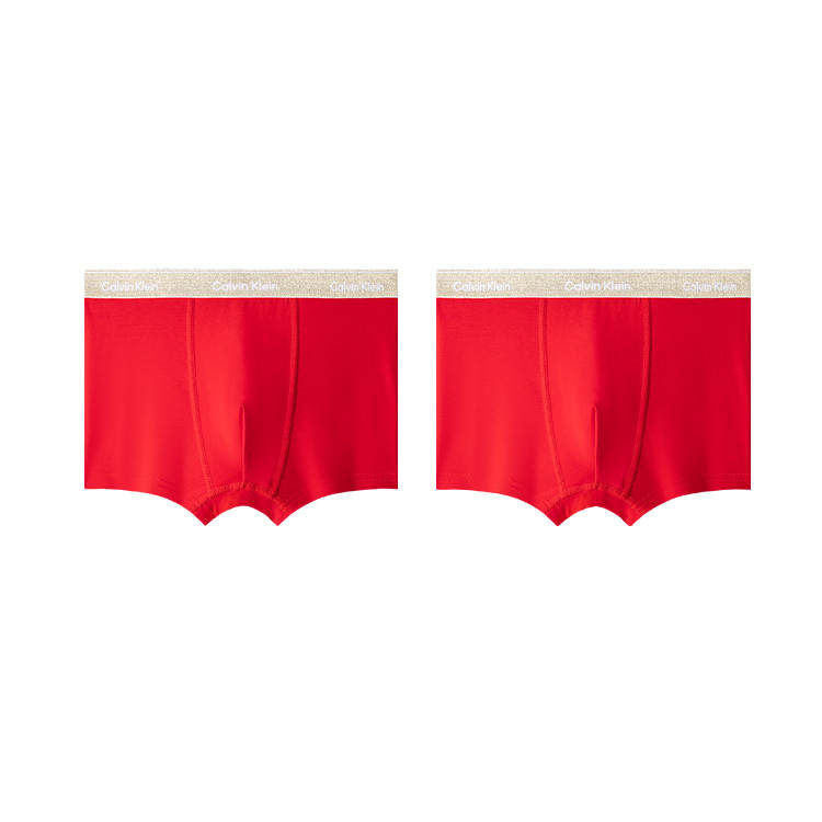 CALVIN KLEIN Underpants 2 Pack Carmine Teenagers