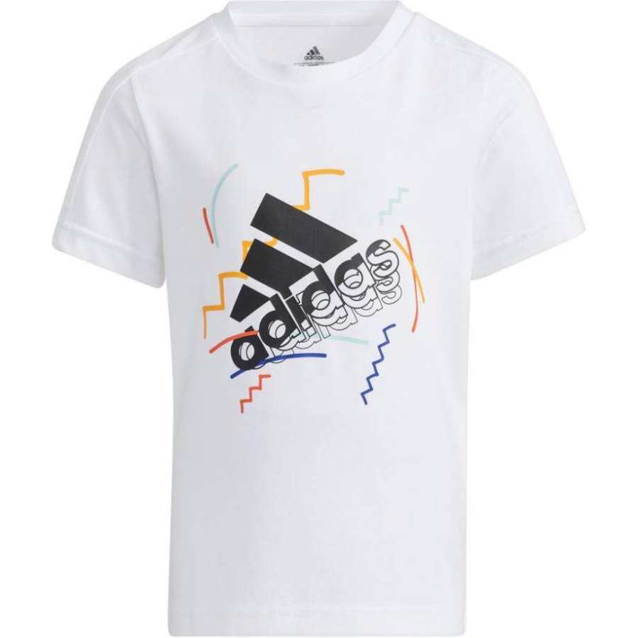 Adidas Adidas AEROREADY T Shirt LB White Children Aged 3 7 Years Old