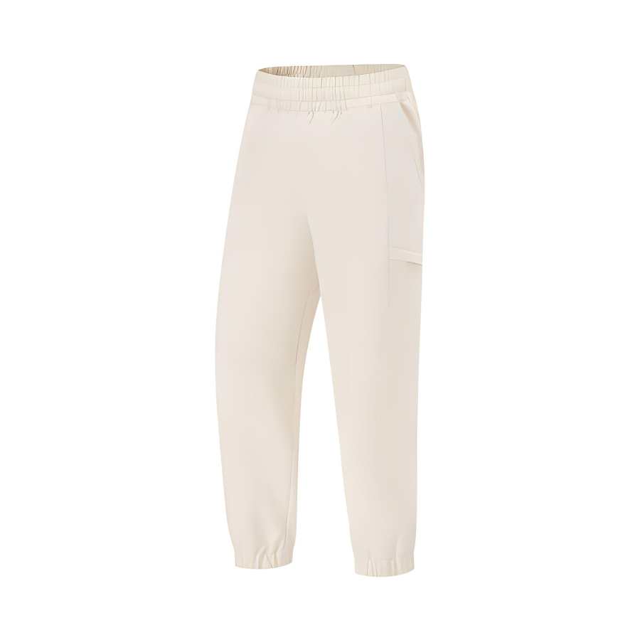 Li-Ning Li Ning Fitness Series Sports Pants Women's Sand Gravel Gray