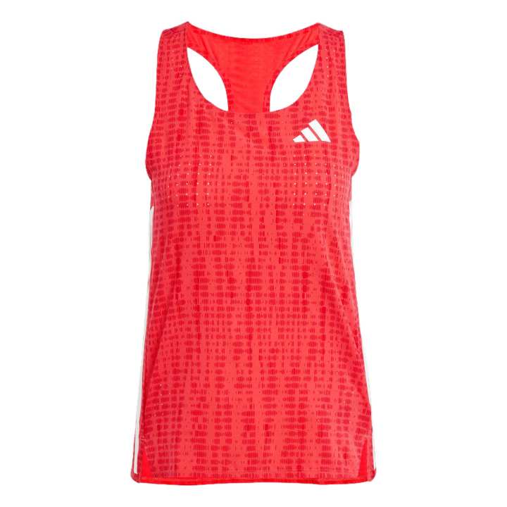 Adidas Adidas AdizeroSport Performance Running Tank Top Women's Red