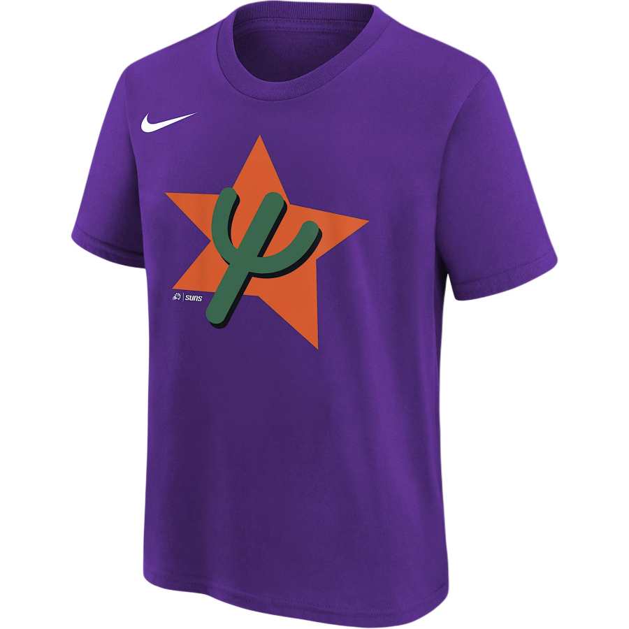Nike Nike x NBA Phoenix Suns T Shirt Essential City Edition Purple Unisex
