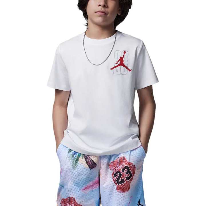 Jordan Jordan Kids T Shirts Crew Neck Moderate
