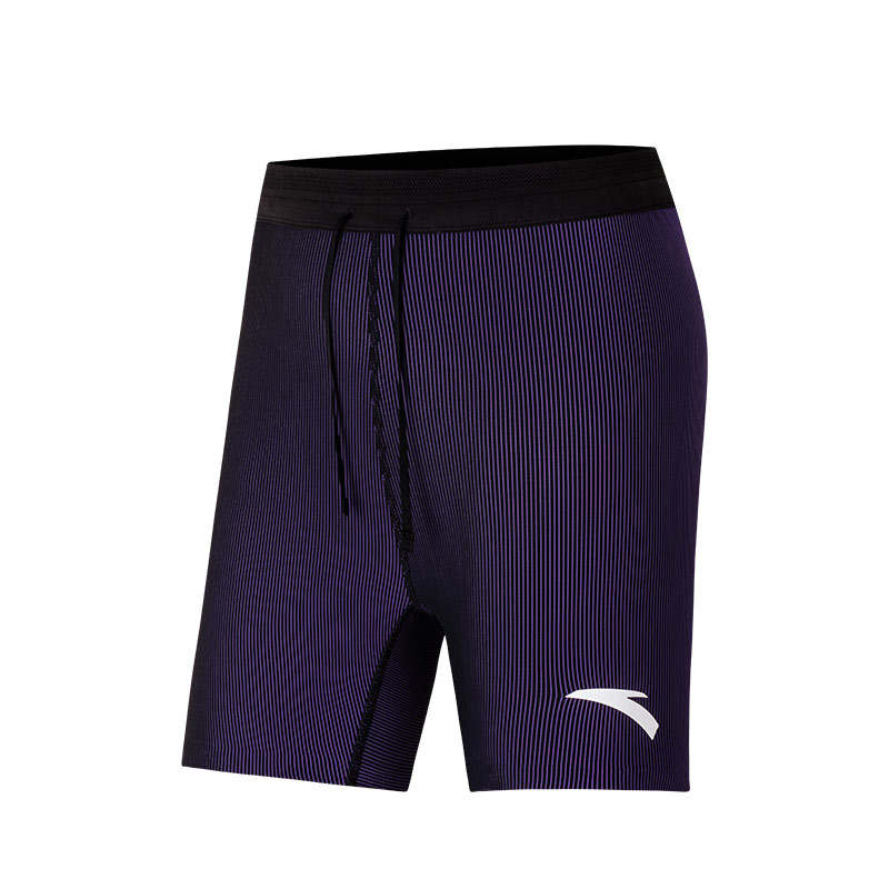 Anta Running Shorts Women's Basic Black/Palace Purple