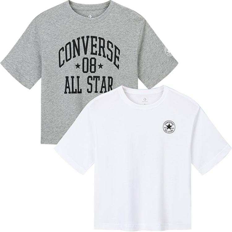 Converse All Star T Shirt 2 Pack Children Aged 3 7 Years Old