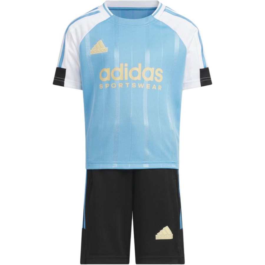 Adidas Adidas Casual Sportswear Light Blue/Black Children Aged 3 7 Years Old