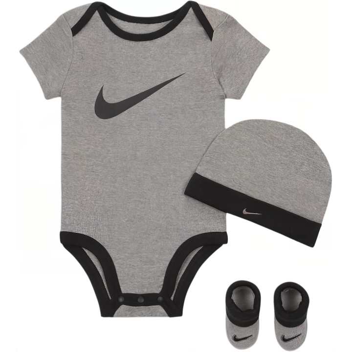 Nike Nike Infant And Toddler Suit Gray/Black Infant And Toddler