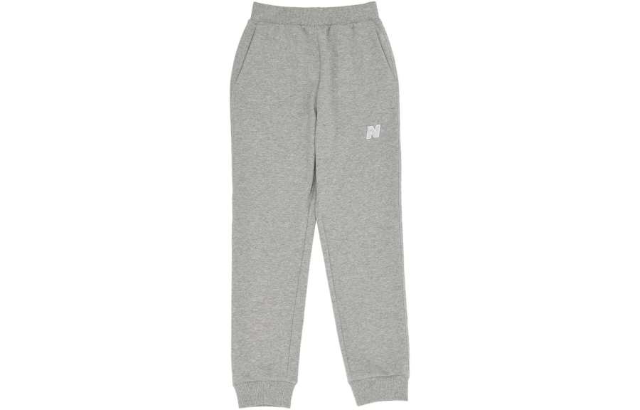 New Balance New Balance Knitted Sweatpants Light Gray Teenagers