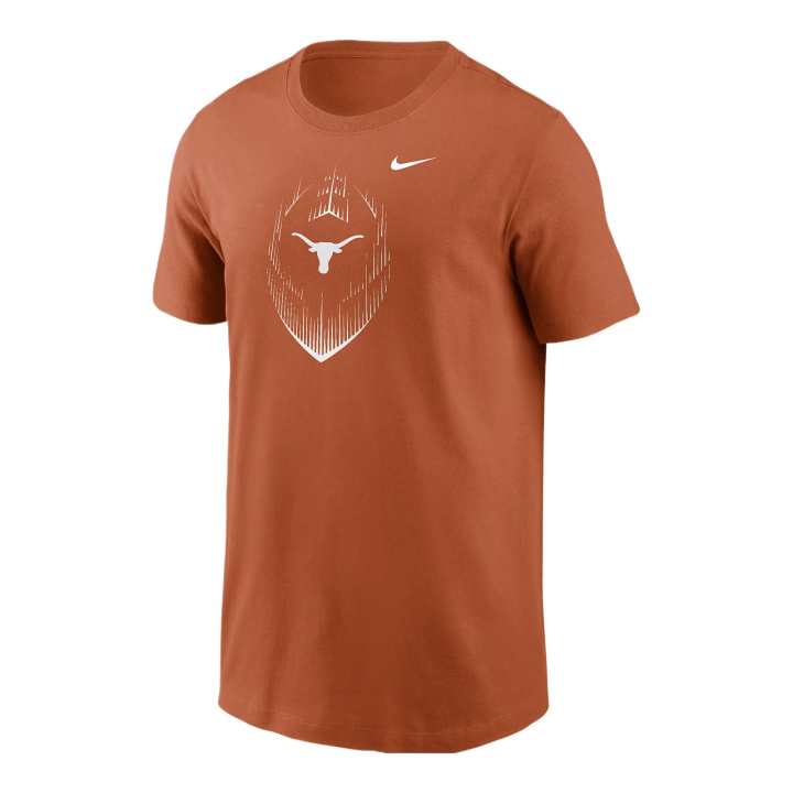 Nike Nike T Shirt Texas College Desert Orange Children Aged 3 7 Years Old