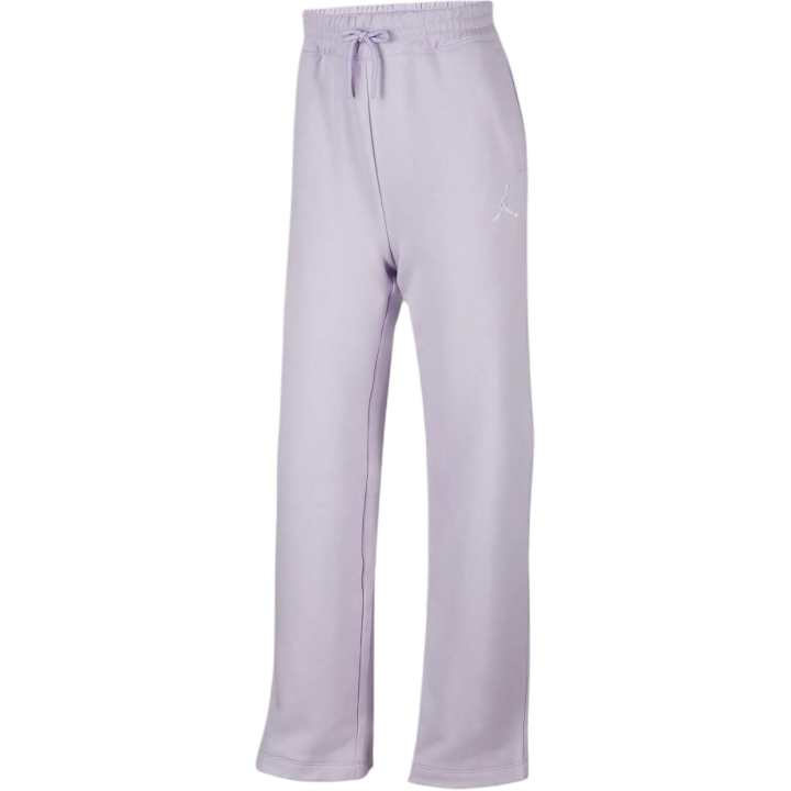 Jordan Jordan Knitted Sweatpants Icon Play Solid Color Fleece Lined Wide Leg Pants Frost Purple Kids'