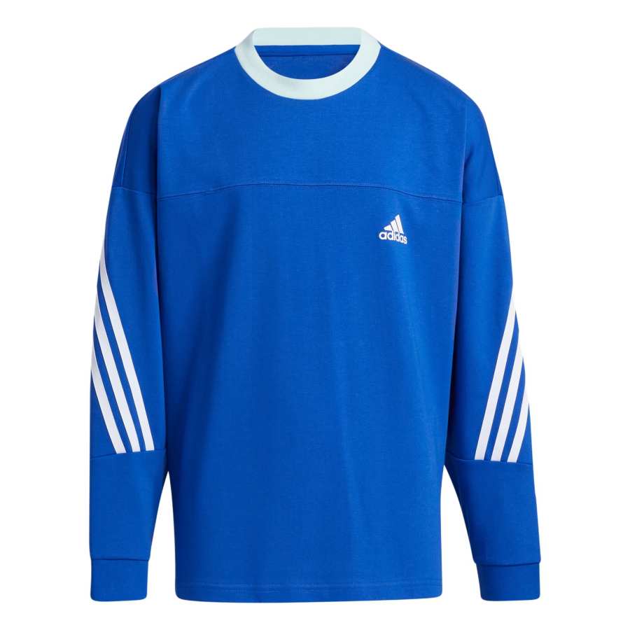 Adidas Adidas T Shirt Tweed Blue Teenagers