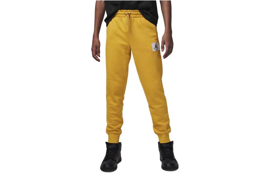 Jordan Jordan Knitted Sweatpants Flight Fleece Ochre Kids'
