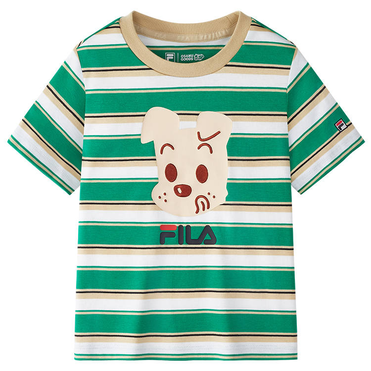 FILA KIDS x YUANTIANZHI,LIANMINGKUAN T Shirt All Over Print Children Aged 3 7 Years Old