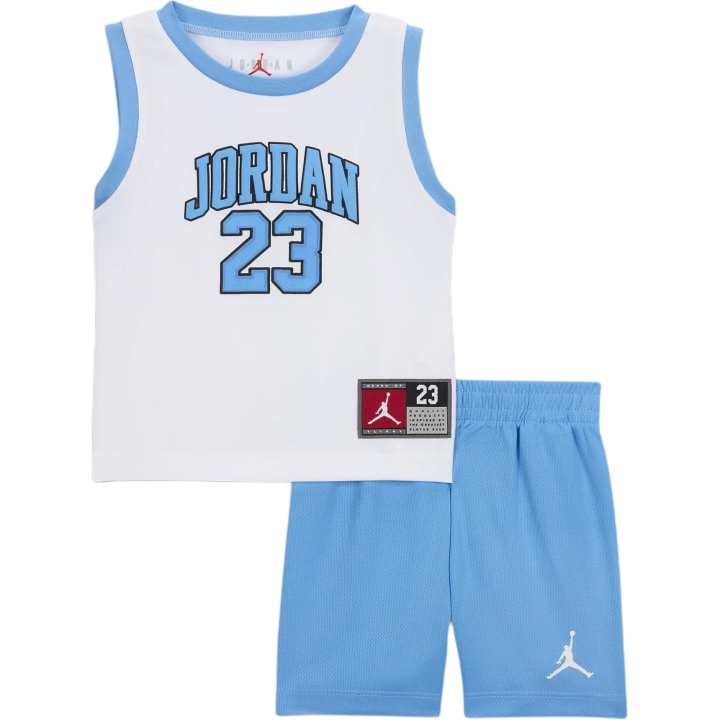Jordan Jordan Kids Matching Sets Jordan 23 University Blue Infant And Toddler