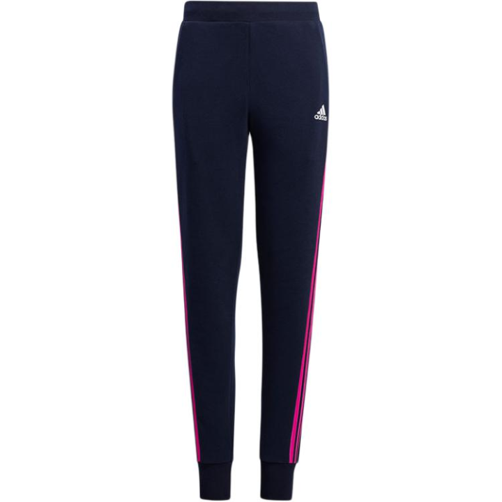 Adidas Adidas Knitted Sweatpants Black/Pink Teenagers