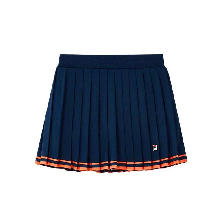 FILA KIDS Skirt Marine Blue Children Aged 3 7 Years Old