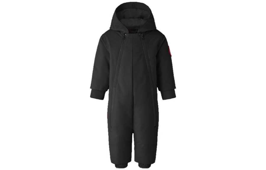 Canada Goose Jumpsuit Baby Lamb Snowsuit Black Infant And Toddler