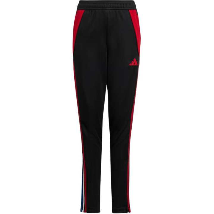 Adidas Adidas Knitted Sweatpants Black/Team Power Red/White/Royal Blue Teenagers