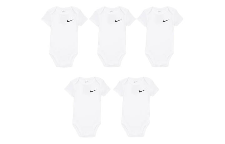 Nike Nike Jumpsuit 5 Pack White Infant And Toddler