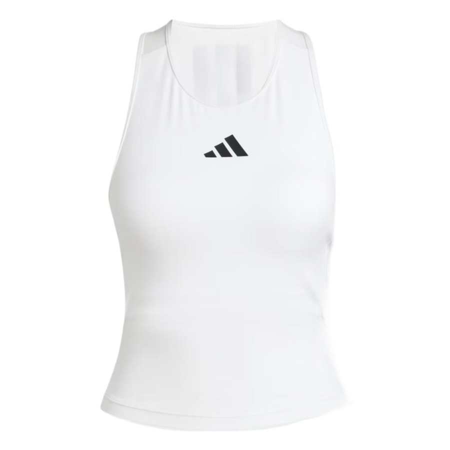 Adidas Adidas Free Shipping With AdiClub Power 3 Stripes Racerback Bra Tank Top