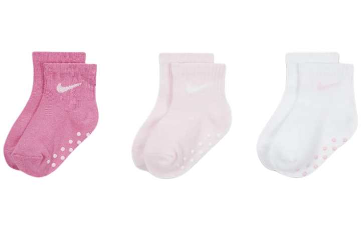 Nike Nike Kids' Apparel Toddler Ankle Socks 3 Pairs Socks 3 Pack Infant And Toddler