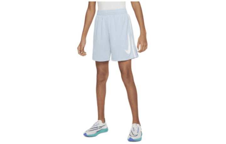 Nike Nike Dri Fit Kids Shorts Kids' Light Armory Blue/White/White