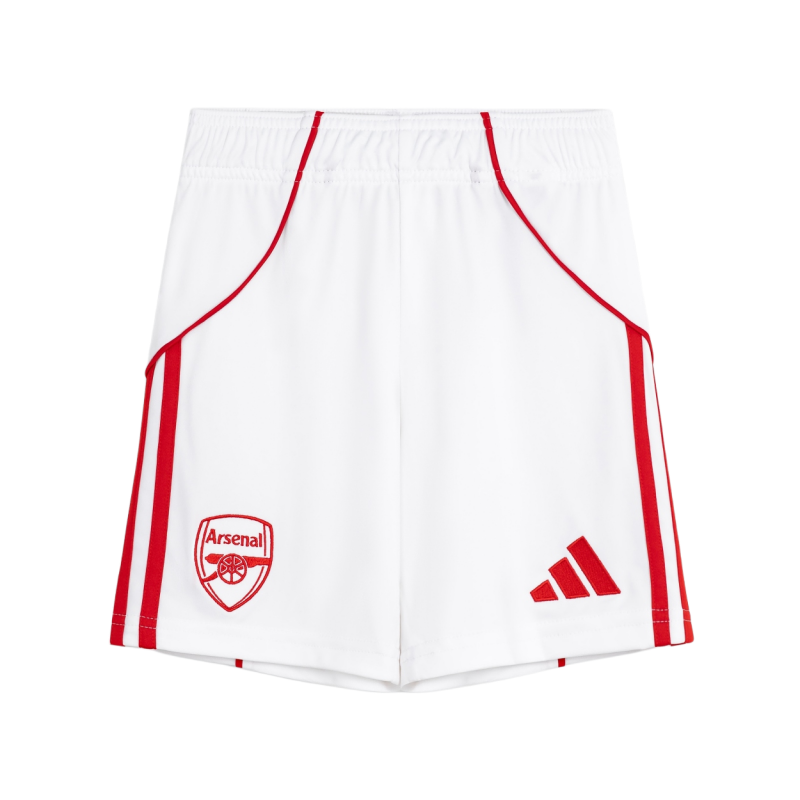Adidas Adidas ArsenalAEROREADY SS25 Shorts Kids' White/Light Scarlet
