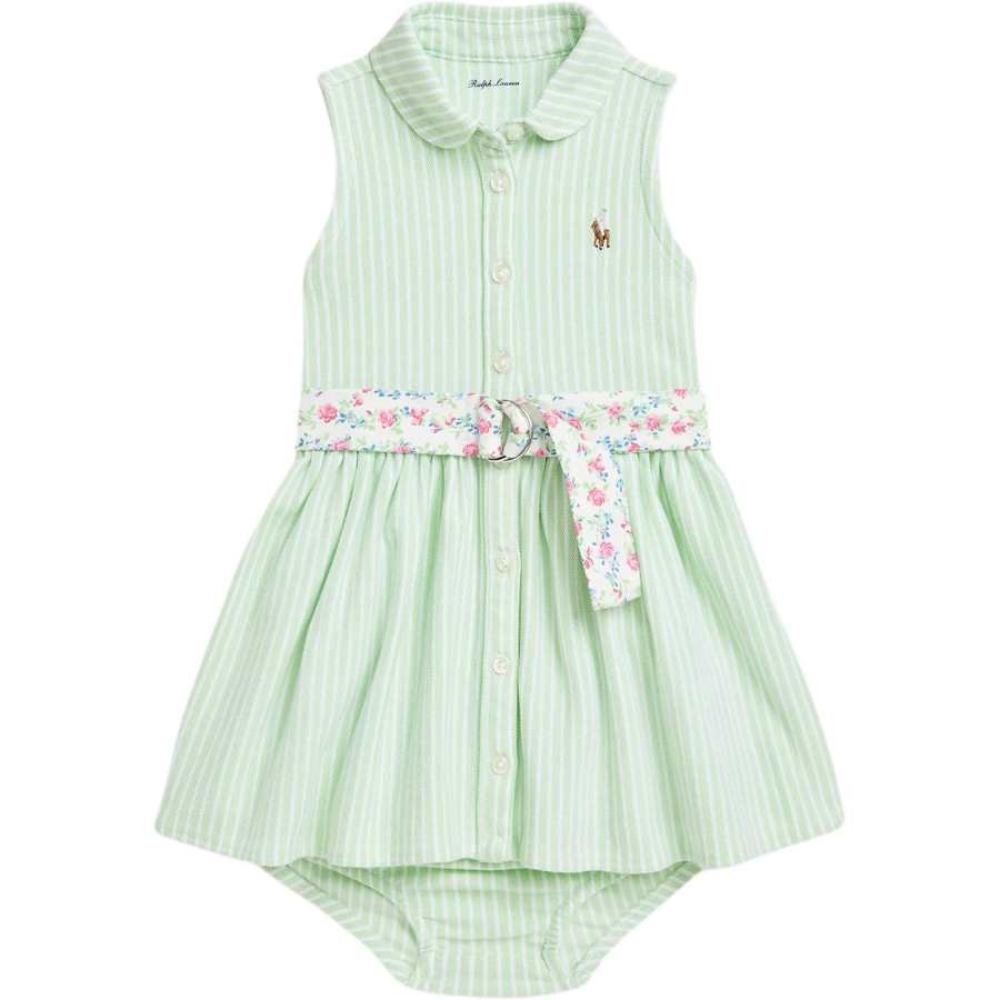 Polo Ralph Lauren Dress Green Infant And Toddler