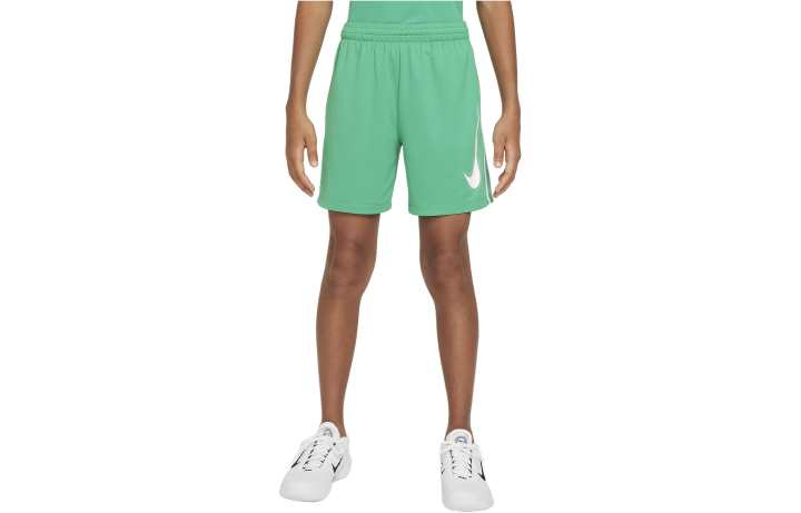 Nike Nike Kids' Apparel Dri Fit Graphic Training Shorts Kids Shorts Kids' Green