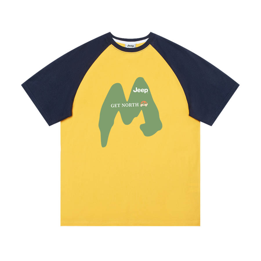 Jeep Grade School T Shirts Crew Neck Moderate
