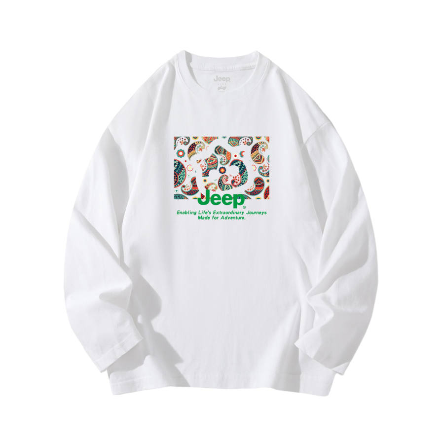 Jeep Jeep Grade School T Shirts Crew Neck Moderate