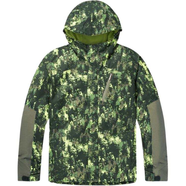 Columbia Windbreaker Jacket Green Teenagers