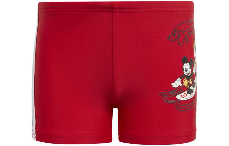 Adidas Adidas x Disney Mickey Mouse Surf Print Swim Boxers Shorts Kids' Red