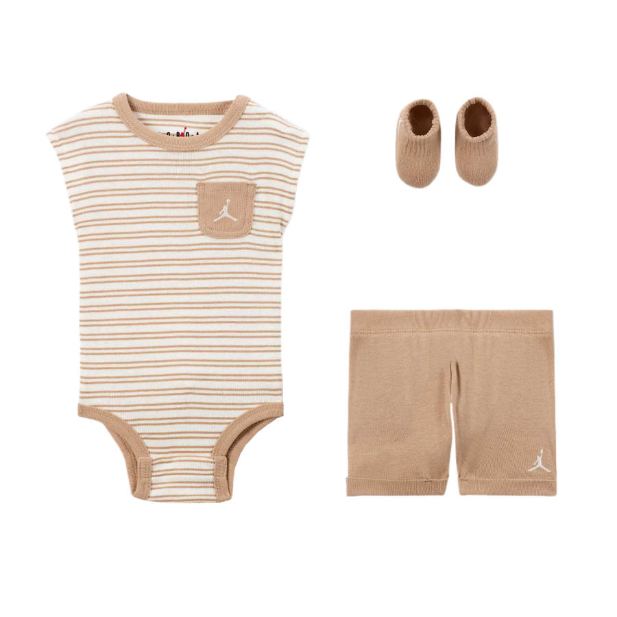 Jordan Jordan Casual Sportswear JORDAN ESSENTIALJumpman SS25 Set Of 3 Linen Infant And Toddler