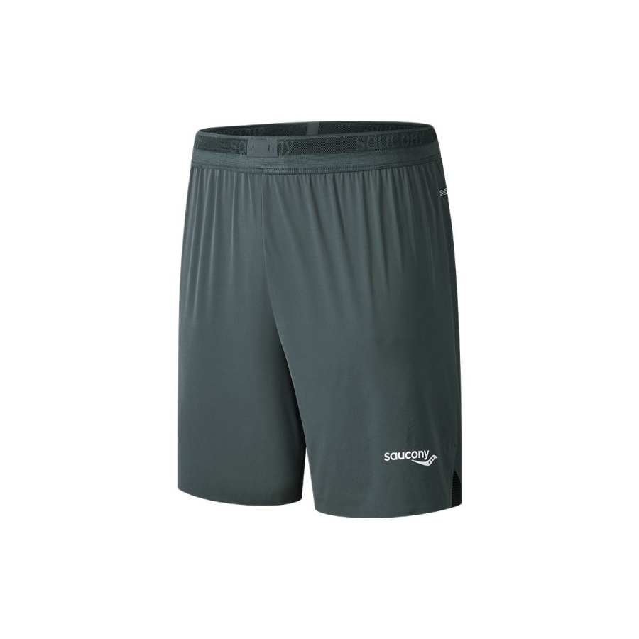 Saucony Running Shorts Unisex Mist Gray
