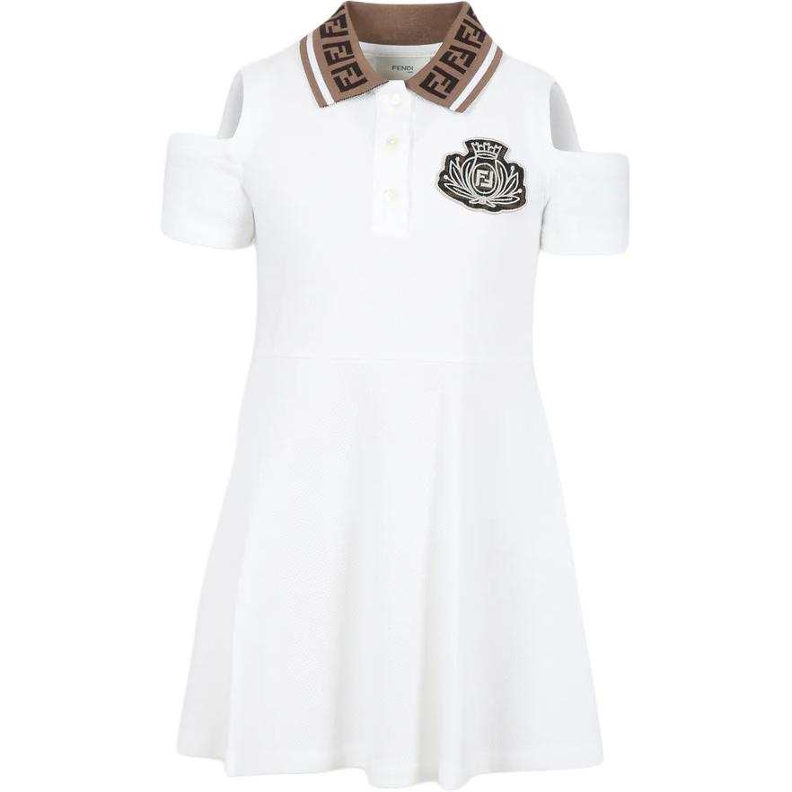 FENDI Kids Dresses Lapel Moderate Short