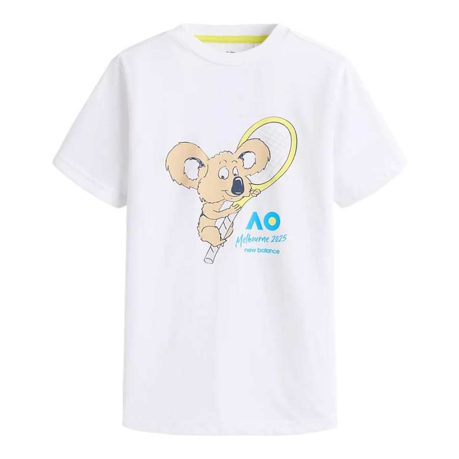 New Balance New Balance T Shirt White Teenagers
