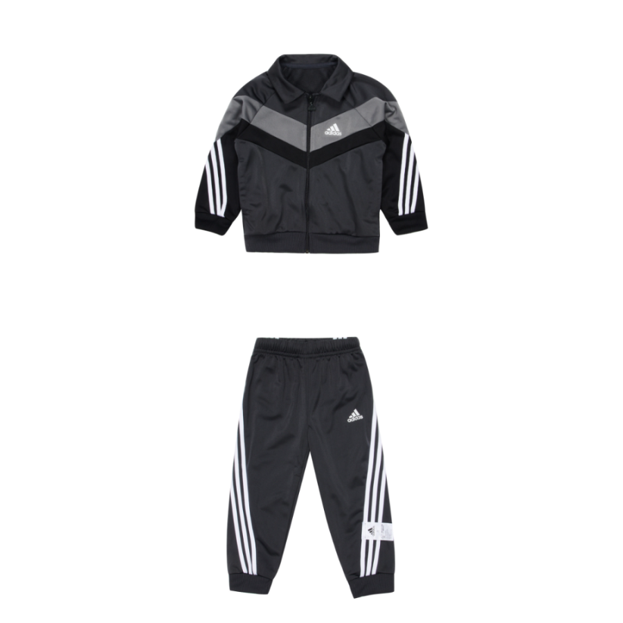 Adidas Adidas Kids Matching Sets Gray Black Infant And Toddler