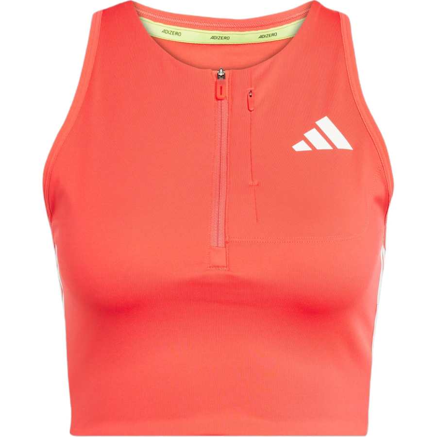 Adidas Adidas Free Shipping With AdiClub Adizero Running Gel Pocket Crop Top