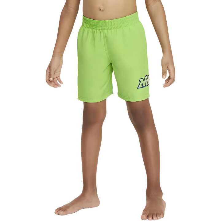 Nike Nike Swim Jumble Shorts Children Aged 3 7 Years Old Action Green