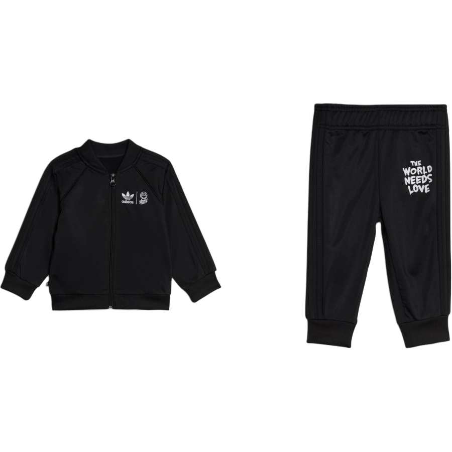 Adidas Originals Casual Sportswear Black Infant And Toddler