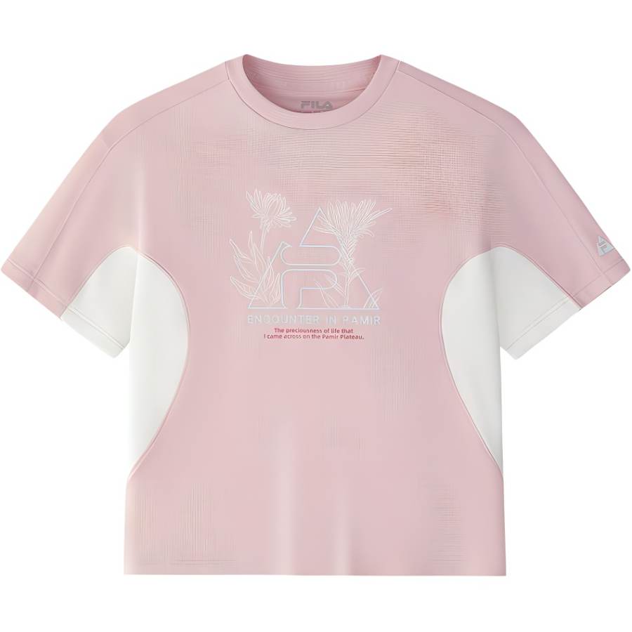 FILA KIDS T Shirt Smoke Pink Teenagers