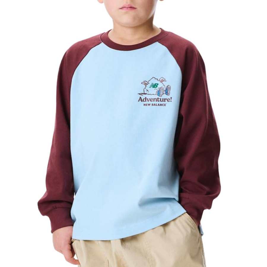 New Balance New Balance T Shirt Light Blue Children Aged 3 7 Years Old