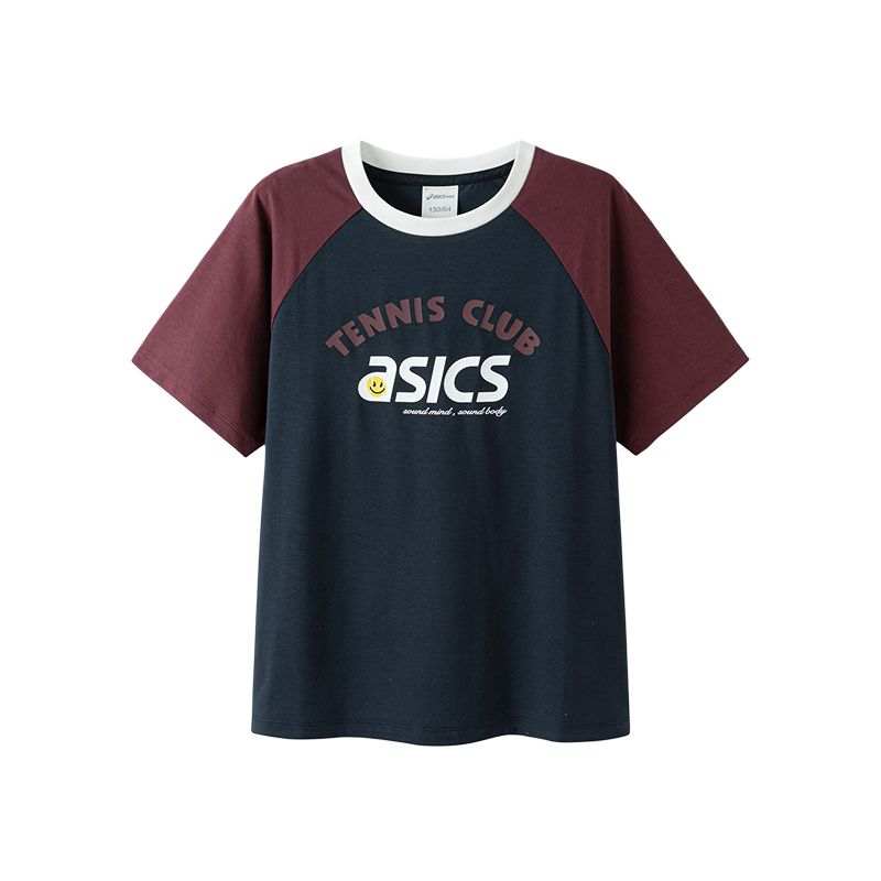 Asics Sports Performance T Shirt 5003 Navy Blue