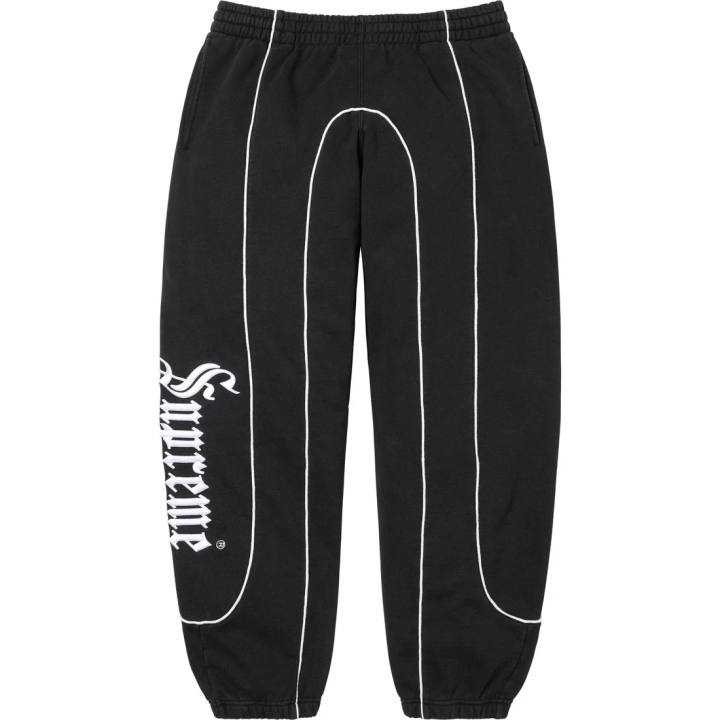 Supreme Supreme Curve Piping track pants