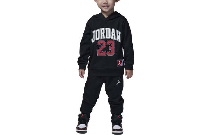 Jordan Jordan Infant And Toddler Suit Jersey Pack Pullover Set Black Infant And Toddler